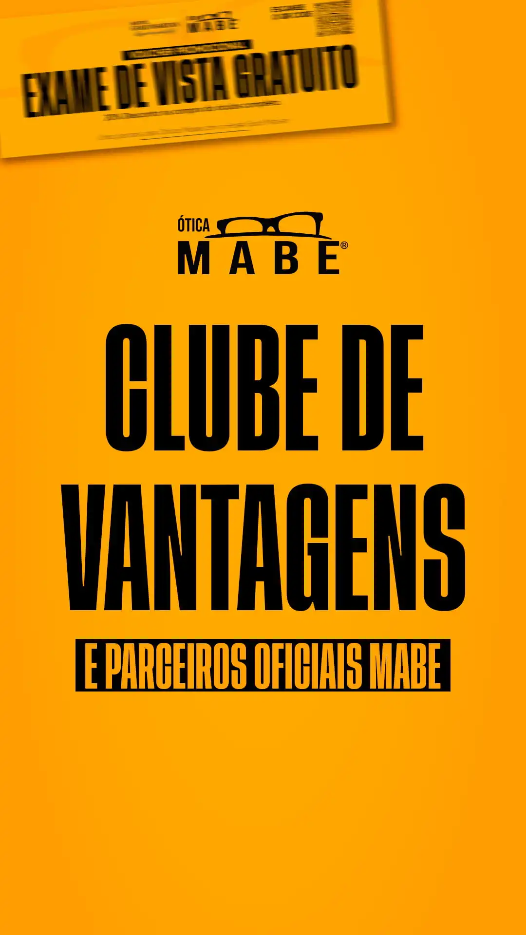Clube de Vantagens e Parceiros Oficiais Mabe Banner